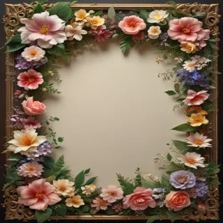 floral frame