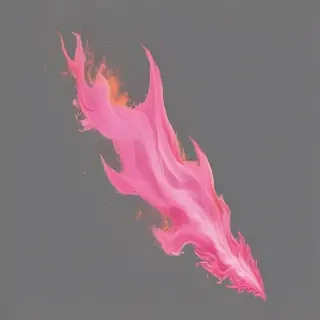 pink flames png