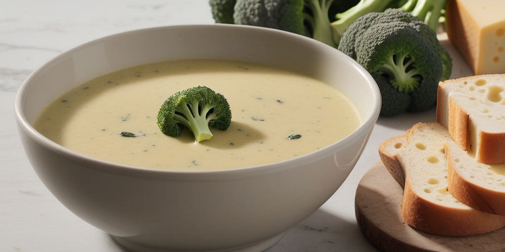 what goes with broccoli cheddar soup