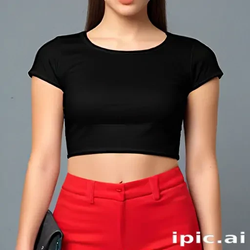 crop top mock up