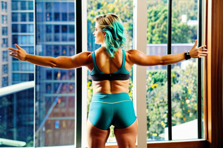 Emily Bett Rickards showing off her big fit butt.