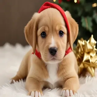 christmas puppy backgrounds