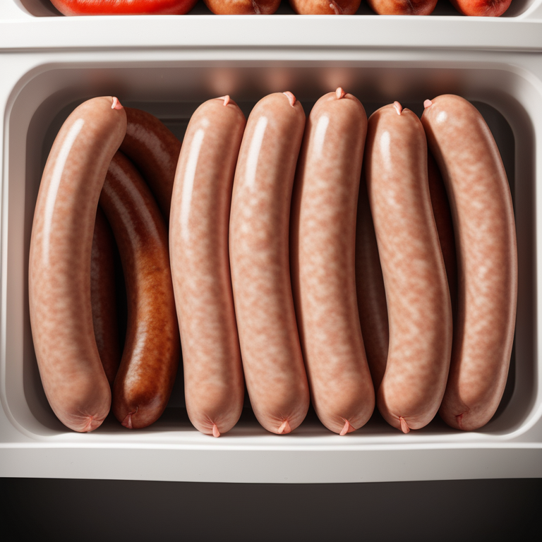 colorful-assortment-of-sausages-arranged-neatly-in-refrigerator-tray