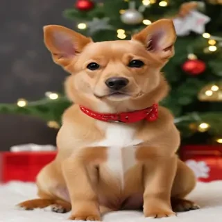 dog christmas backgrounds