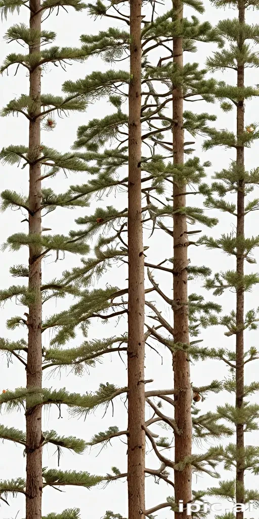 pine tree transparent