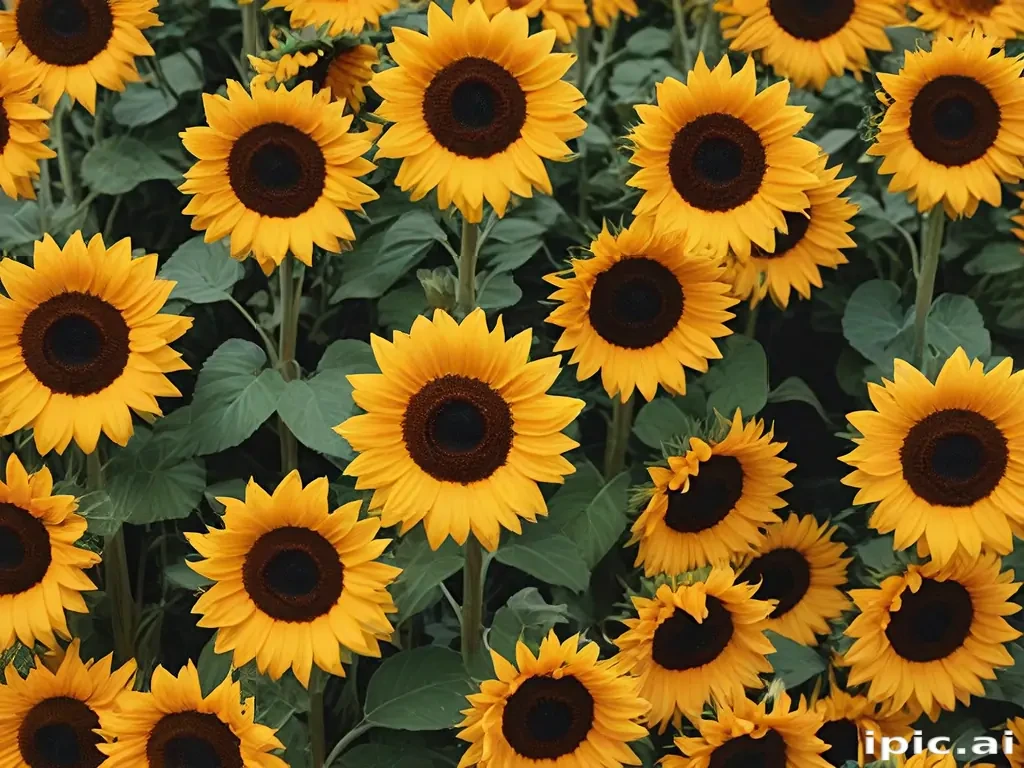 sunflowers aesthetic