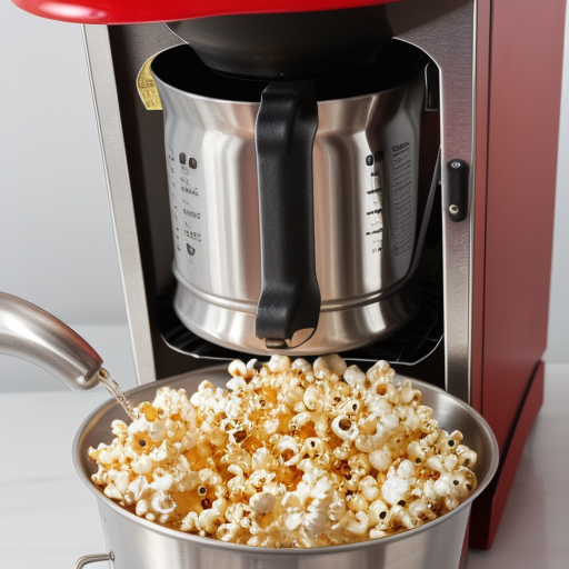 how to make kettle corn in a popcorn machine