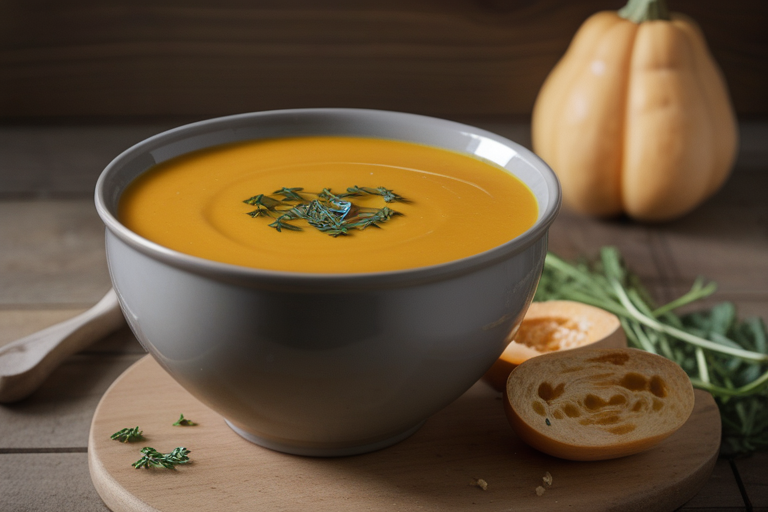 what goes well with butternut squash soup