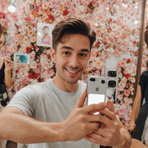 selfie background