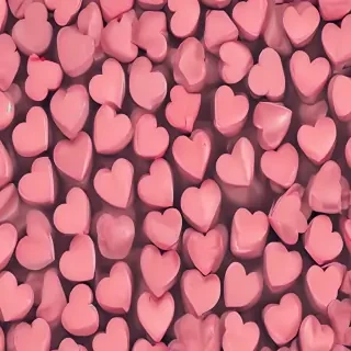 heart background aesthetic