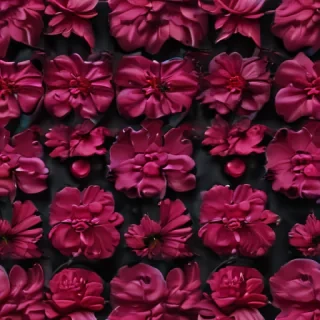 dark pink aesthetic