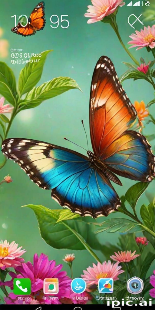 butterfly home screen