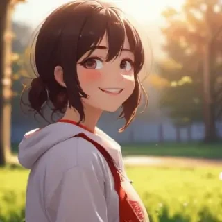 anime smile gif