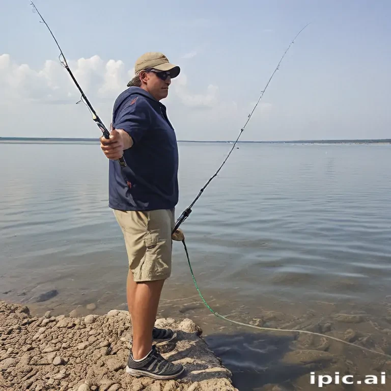 rod in fishing