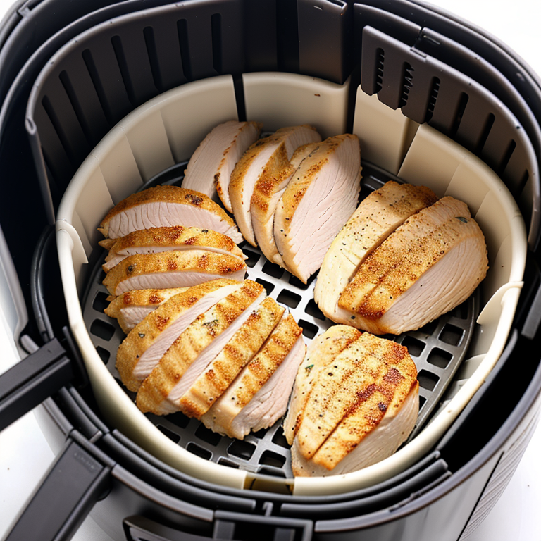 air fryer thin sliced chicken breast