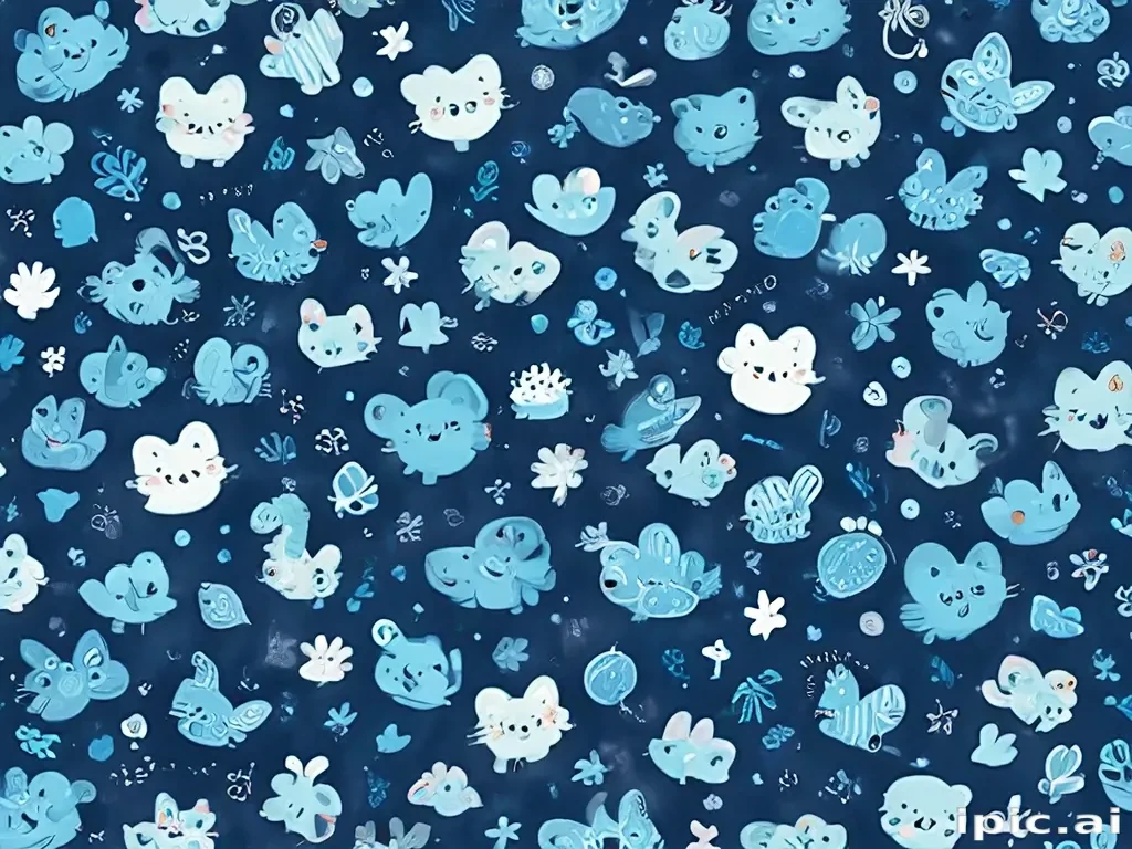 cute backgrounds blue