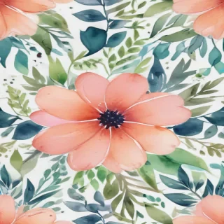 watercolor flower background