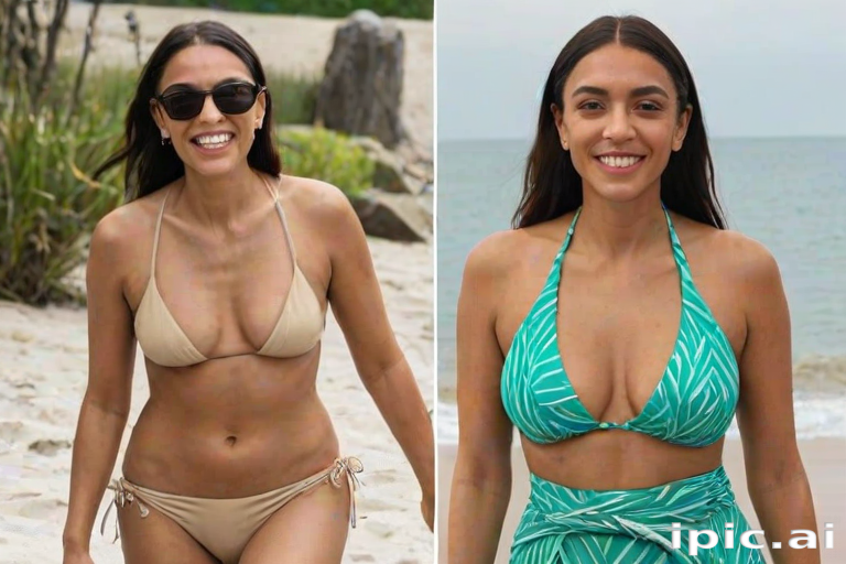 alexandria ocasio cortez bikini