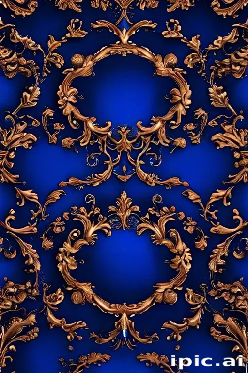 royal blue background aesthetic