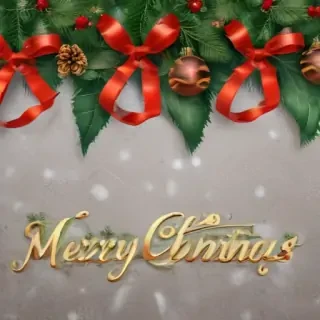 merry christmas png transparent