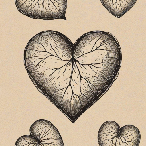 hand drawn heart