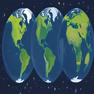 cartoon picture of planet earth