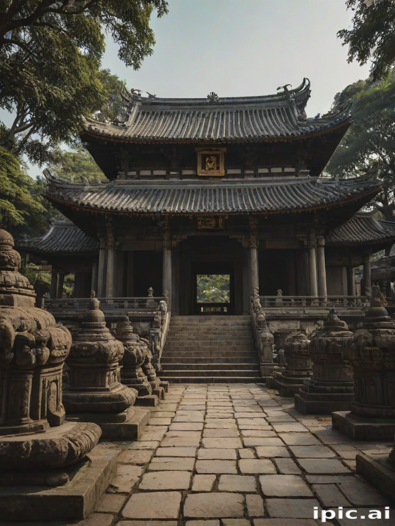 temple background