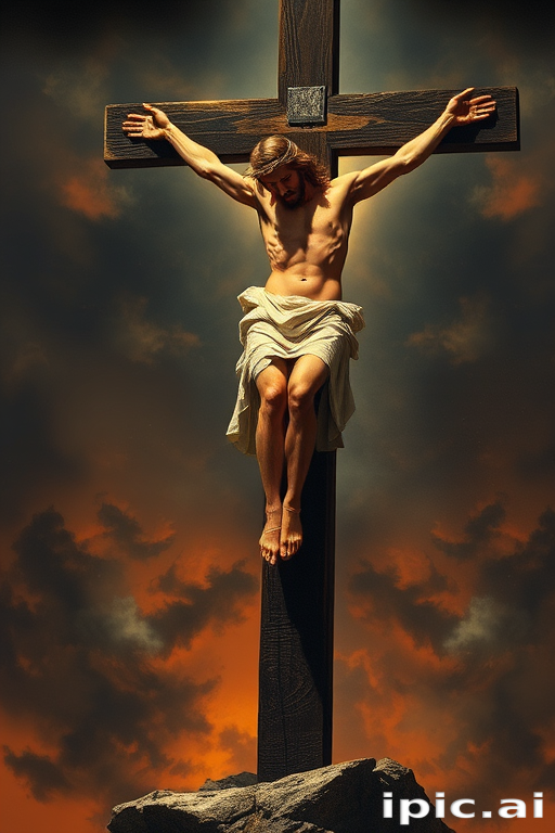 jesus christ on the cross pictures