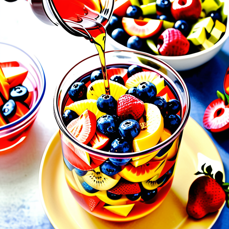 simple syrup for fruit salad