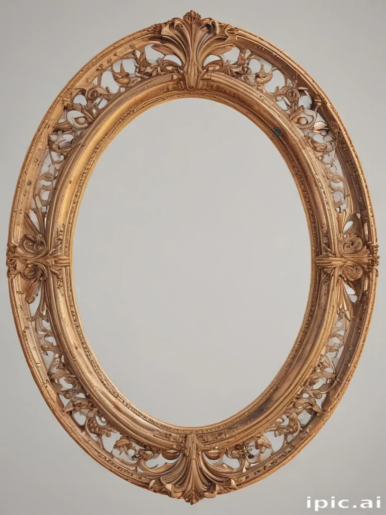 oval frame clipart