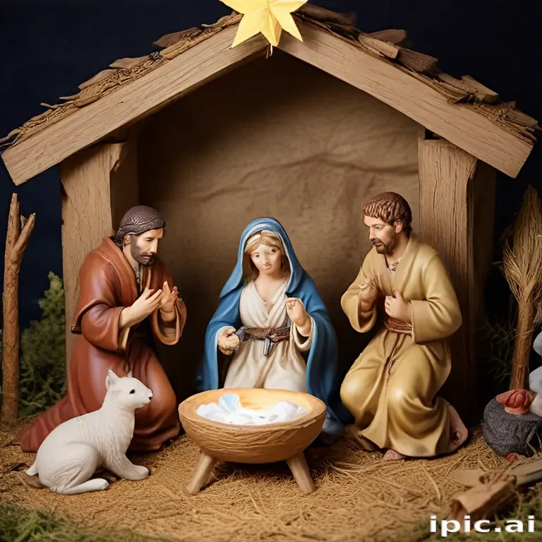 merry christmas nativity images free
