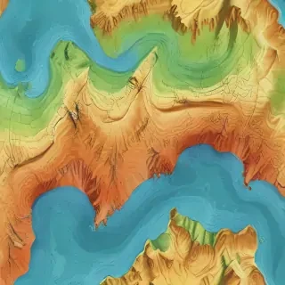 topography png