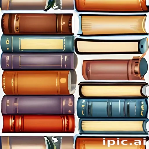 books stacked clipart