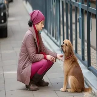 begging