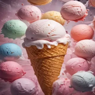 ice cream background