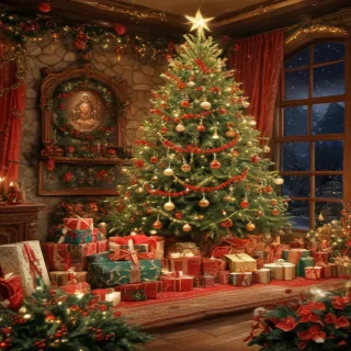 christmas wall paper