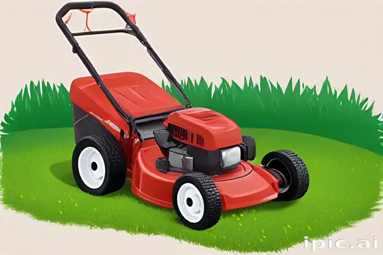 lawn mower clipart
