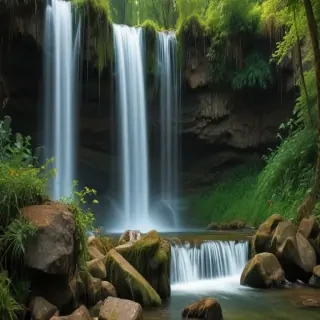 desktop waterfall backgrounds