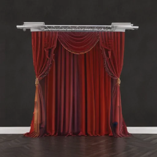 red curtain png