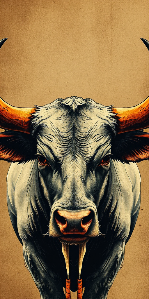 bull background