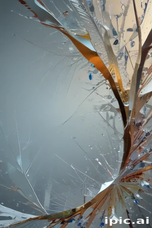 wallpaper broken glass