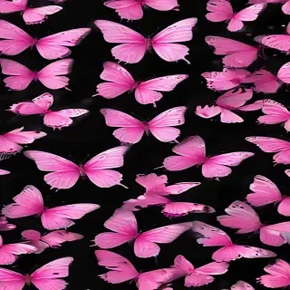 images of pink butterflies