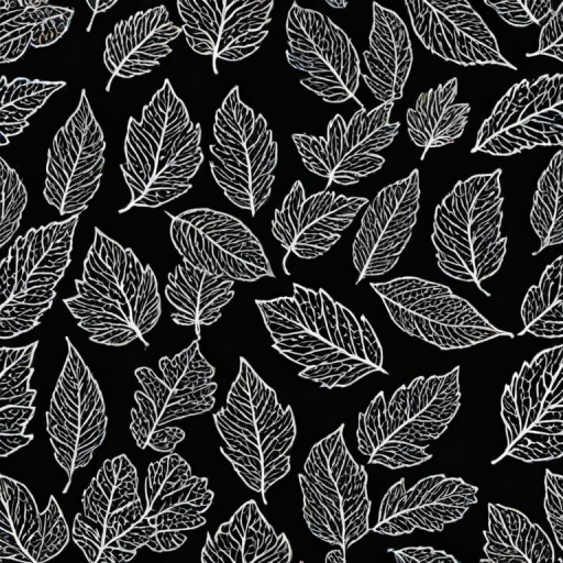 black and white clipart leaf