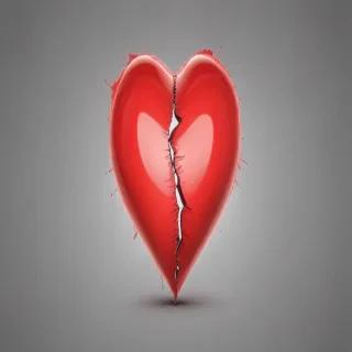 broken heart transparent