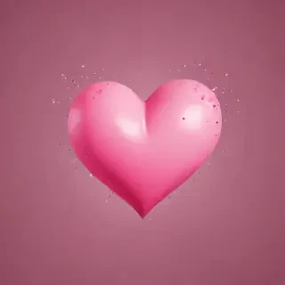 pink heart png
