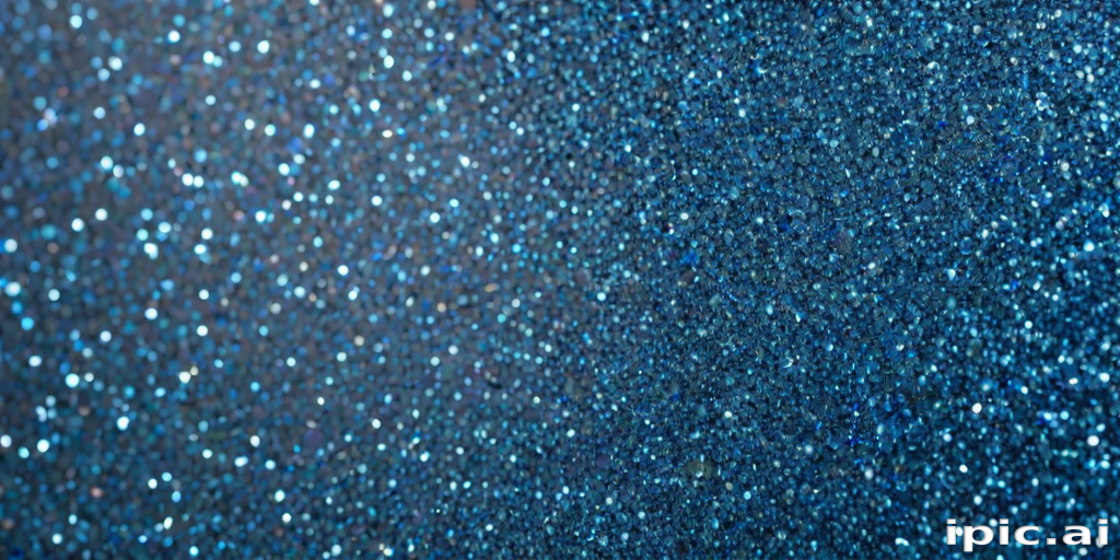blue glitter background