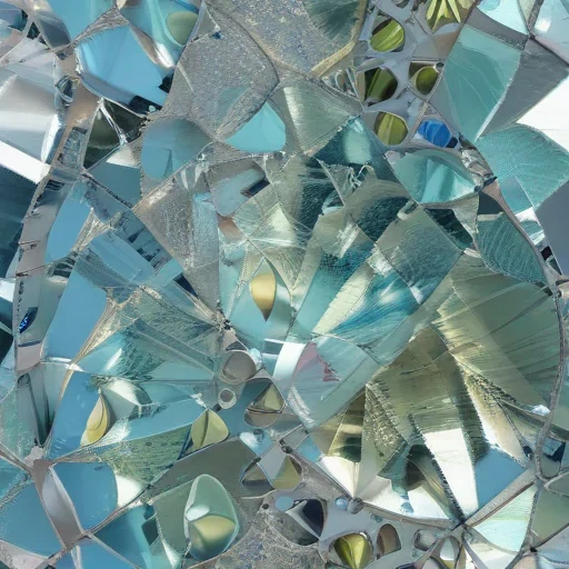 broken glass texture