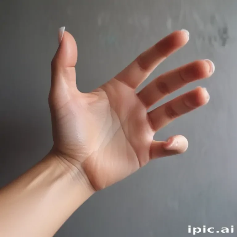 hand heart aesthetic