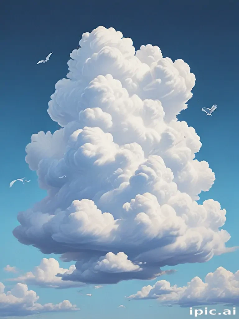 cartoon cloud drawing