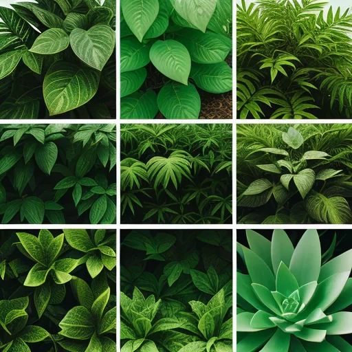 zoom backgrounds with plants